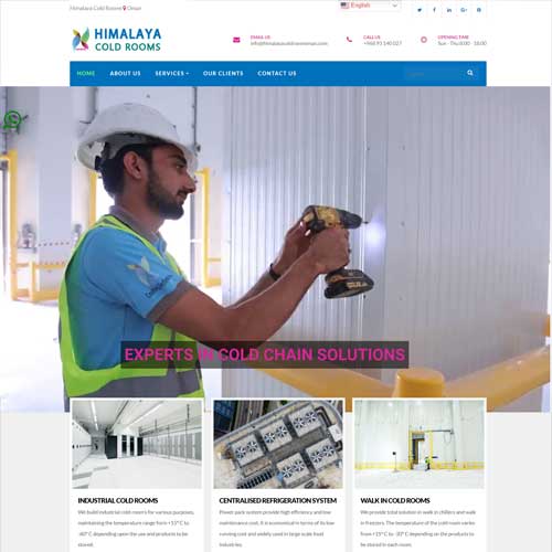 Himalaya Cold Rooms and Business Company designing work in Kottayam